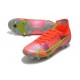 Nike Mercurial Superfly VIII Elite SG-Pro AC Cremisi Vivace Argento Metallico