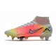 Nike Mercurial Superfly VIII Elite SG-Pro AC Bianco Argento Metallico Platino Puro