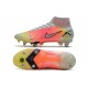 Nike Mercurial Superfly VIII Elite SG-Pro AC Bianco Argento Metallico Platino Puro