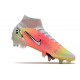 Nike Mercurial Superfly VIII Elite SG-Pro AC Bianco Argento Metallico Platino Puro