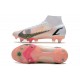 Nike Mercurial Superfly VIII Elite SG-Pro AC Bianco Nero Cremisi Vivace Rosa Blast