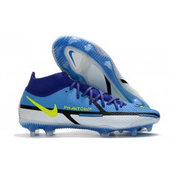 Nike Phantom Gt 2 Elite DF FG Blu Giallo Grigio