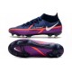 Nike Phantom Gt 2 Elite DF FG College Navy Bianco Viola Vivido