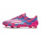 Scarpe ADIDAS F50 FG Ghosted Adizero FG Rosa Blu Bianco