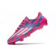 Scarpe ADIDAS F50 FG Ghosted Adizero FG Rosa Blu Bianco