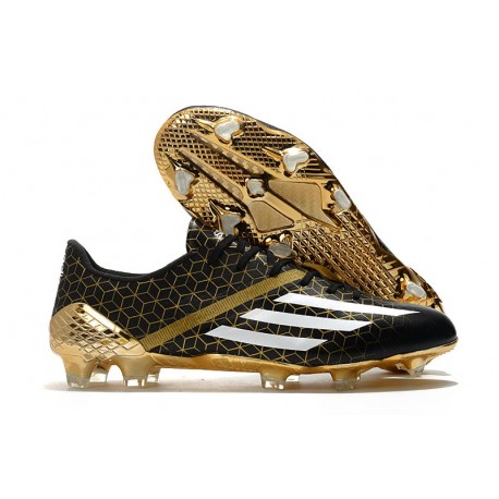 Scarpe ADIDAS F50 FG Ghosted Adizero FG Nero Oro Bianco