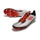 Scarpe ADIDAS F50 FG Ghosted Adizero FG Bianco Rosso Nero