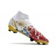 Nike Mercurial Superfly VIII Elite FG Ronaldo Bianco Rosso Blu Oro