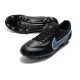 Nike Tiempo Legend IX Elite FG Scarpe Nero Grigio Ferro