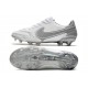 Nike Tiempo Legend IX Elite FG Scarpe Bianco Grigio