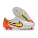 Nike Tiempo Legend IX Elite FG Scarpe Bianco Volt Cremisi Vivace