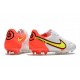 Nike Tiempo Legend IX Elite FG Scarpe Bianco Volt Cremisi Vivace