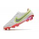 Nike Tiempo Legend IX Elite FG Scarpe Bianco Rosso Rosa