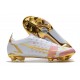 Nike Mercurial Vapor 14 Elite FG Vit Röd Guld