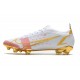 Nike Mercurial Vapor 14 Elite FG Vit Röd Guld