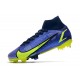 Nike Mercurial Superfly VIII Elite FG Zaffiro Volt Blu Void