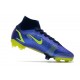 Nike Mercurial Superfly VIII Elite FG Zaffiro Volt Blu Void