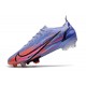 Nike Mercurial Vapor 14 Elite FG Mbappe Thistle Chiaro Argento Metallico