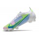 Nike Mercurial Vapor 14 Elite FG Bianco Blu Volt