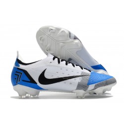 Nike Mercurial Vapor 14 Elite FG Bianco Blu Nero