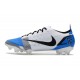 Nike Mercurial Vapor 14 Elite FG Bianco Blu Nero