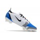 Nike Mercurial Vapor 14 Elite FG Bianco Blu Nero