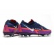 Nike Phantom Generative Texture 2 Elite FG College Navy Bianco Viola Vivido