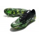 Nike Phantom Generative Texture 2 Elite FG Nero Metallic Platino Verde Strike