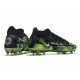 Nike Phantom Gt 2 Elite DF FG Nero Metallic Platino Verde Strike