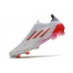 adidas X Speedflow+ FG Scarpa Bianco Ferro Metallizzato Rosso Solare