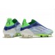 Adidas X Speedflow + FG Uomo Bianco Verde Screaming Sonic Ink