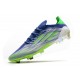 adidas X Speedflow.1 FG Adizero Bianco Verde Screaming Sonic Ink