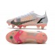 Nike Mercurial Vapor XIV Elite SG Anti-Clog Bianco Nero Cremisi Vivace Rosa Blast