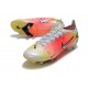 Nike Mercurial Vapor XIV Elite SG Anti-Clog Bianco Argento Metallico Platino Puro