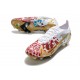 Nike Mercurial Vapor XIV Elite SG Anti-Clog Bianco Rosso Oro Blu