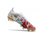 Nike Mercurial Vapor XIV Elite SG Anti-Clog Bianco Rosso Oro Blu