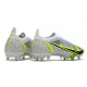 Nike Mercurial Vapor XIV Elite SG Anti-Clog Bianco Nero Metallic Argento Volt