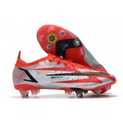 Nike Mercurial Vapor XIV Elite SG Anti-Clog Rosso Cile Nero Ghost Arancione Total