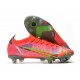 Nike Mercurial Vapor XIV Elite SG Cremisi Vivace Argento Metallico