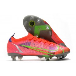 Nike Mercurial Vapor XIV Elite SG Cremisi Vivace Argento Metallico