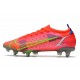 Nike Mercurial Vapor XIV Elite SG Cremisi Vivace Argento Metallico