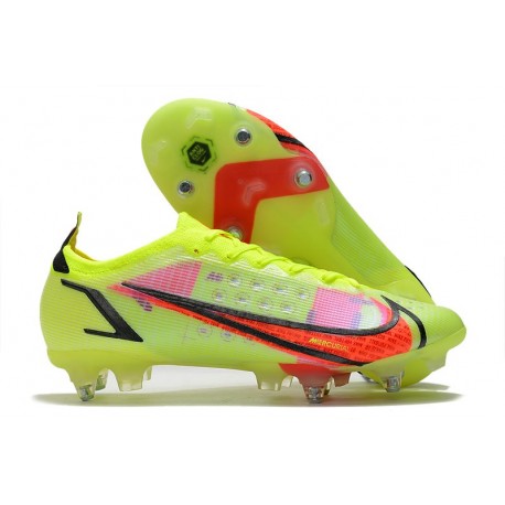 Nike Mercurial Vapor XIV Elite SG Anti-Clog Volt Cremisi Vivace Nero