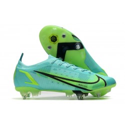 Nike Mercurial Vapor XIV Elite SG Anti-Clog Turchese Dinamico Lime Glow