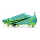 Nike Mercurial Vapor XIV Elite SG Anti-Clog Turchese Dinamico Lime Glow