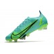 Nike Mercurial Vapor XIV Elite SG Anti-Clog Turchese Dinamico Lime Glow