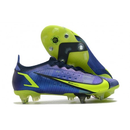 Nike Mercurial Vapor XIV Elite SG Anti-Clog Zaffiro Volt Blu Void