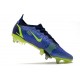 Nike Mercurial Vapor XIV Elite SG Anti-Clog Zaffiro Volt Blu Void