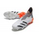 Scarpe adidas Predator Freak+ FG Bianco Ferro Metallizzato Rosso Solare