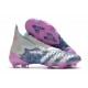 Scarpe adidas Predator Freak+ FG Grigio Rosa Blu