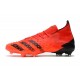 adidas Predator Freak.1 FG Uomo Rosso Nero